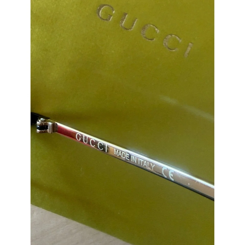 Gucci Men's Pilot Eyeglasses Black Frame GG0833O Prescription Made in Italy